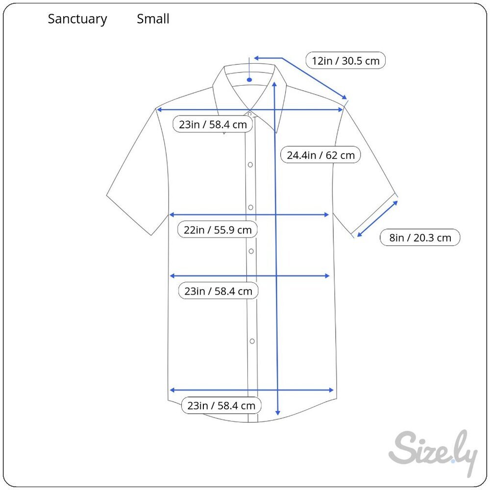 Women's Sanctuary Small Button Down Blouse - Picture 3 of 7